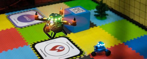 Геоскан разработал универсальный модуль навигации для образовательной робототехники